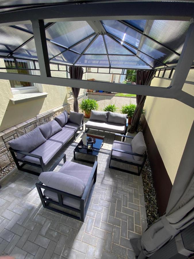 סייסן Ferienwohnung Am Schildautal-Mit Gartenlounge & Wlan מראה חיצוני תמונה